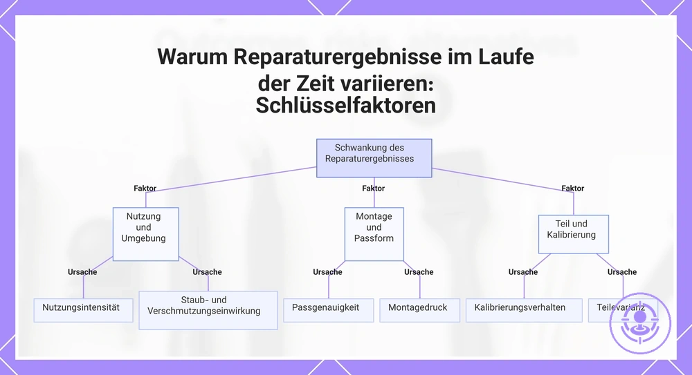 Warum Reparaturergebnisse im Laufe der Zeit variieren: Schlüsselfaktoren