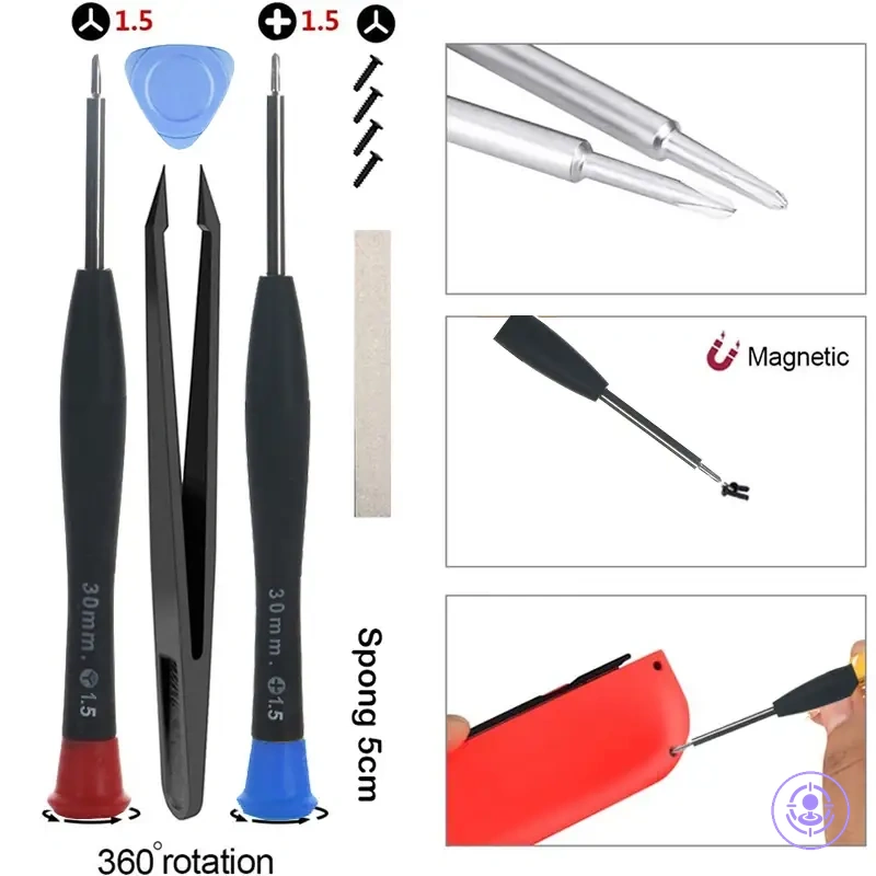 Triwing Y00 screwdriver set for Joy-Con repair tasks