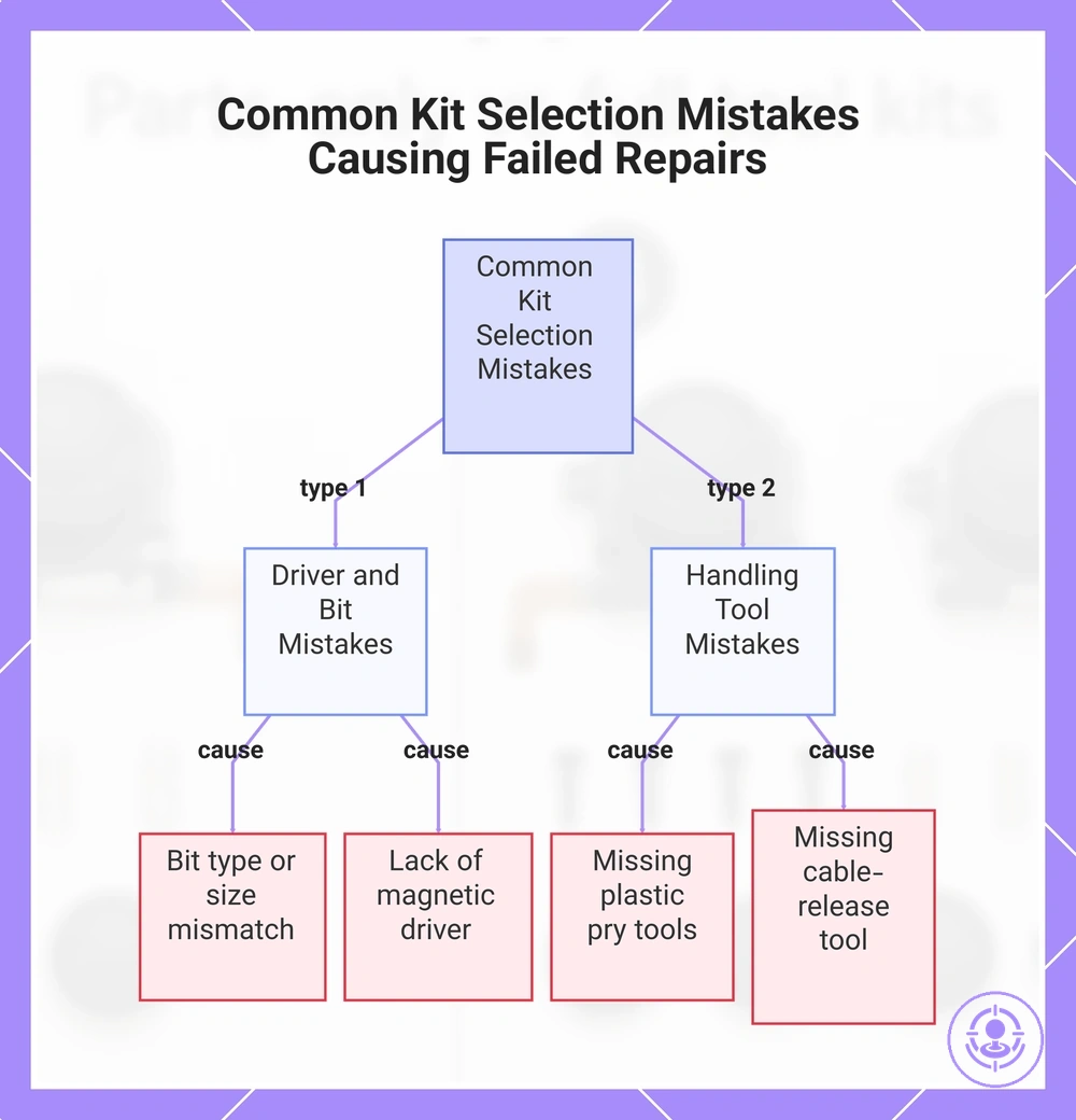 Common Kit Selection Mistakes Causing Failed Repairs
