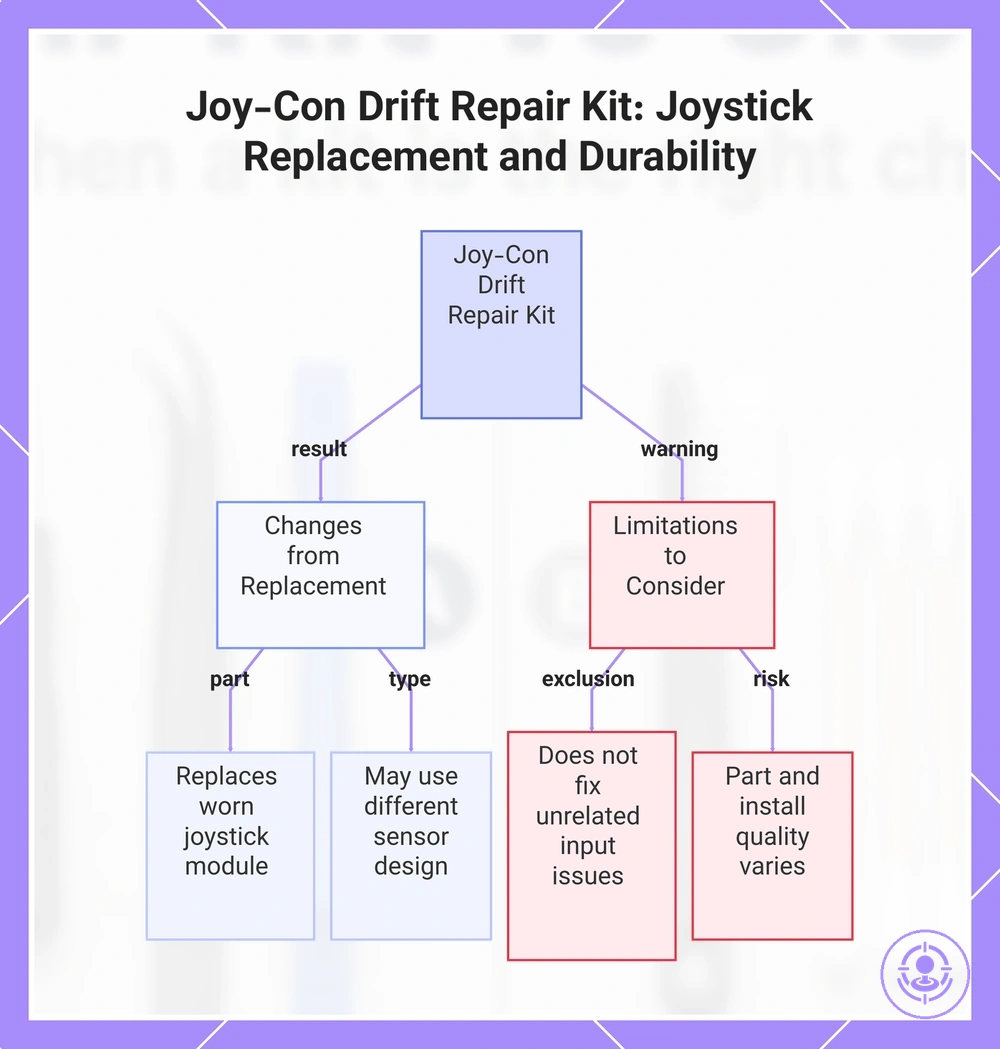 Joy-Con Drift Repair Kit: Joystick Replacement and Durability