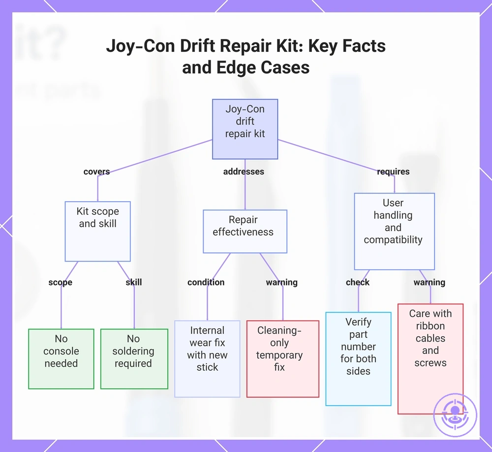 Joy-Con Drift Repair Kit: Key Facts and Edge Cases