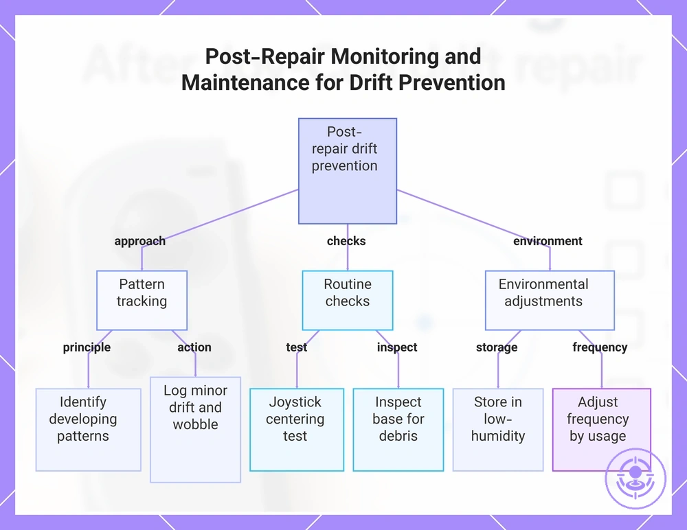 Post-Repair Monitoring and Maintenance for Drift Prevention