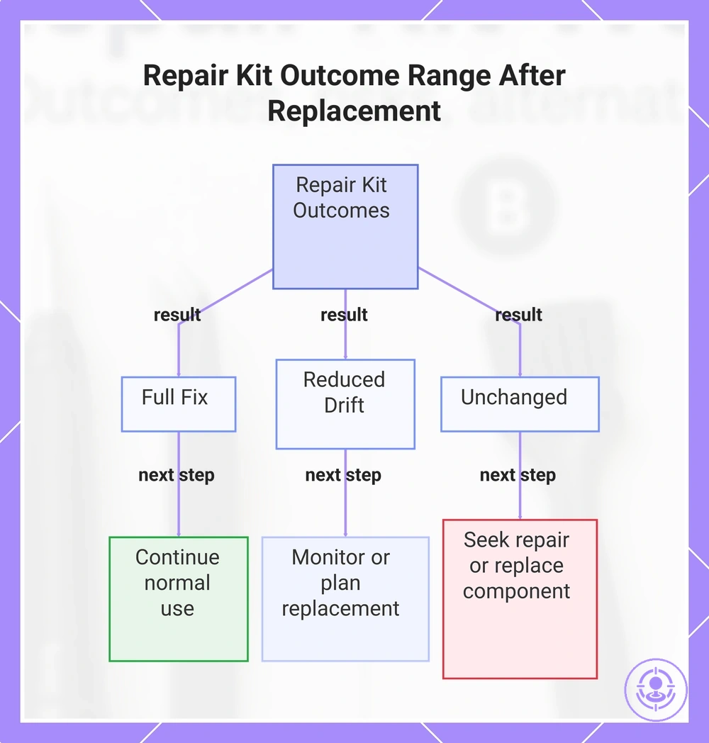 Repair Kit Outcome Range After Replacement