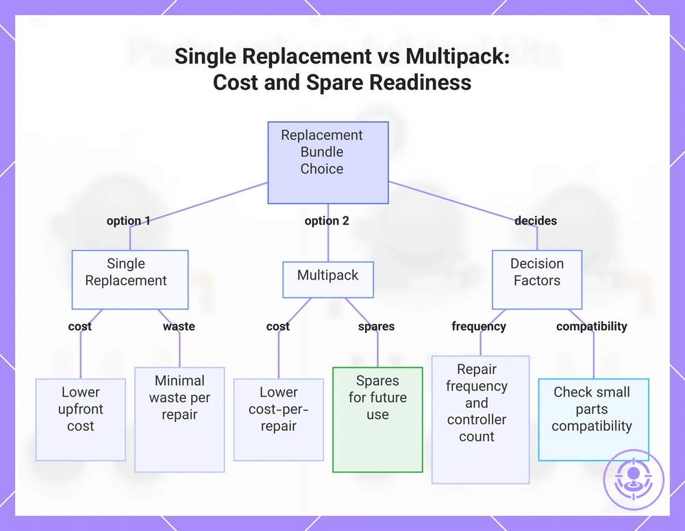 Single Replacement vs Multipack: Cost and Spare Readiness
