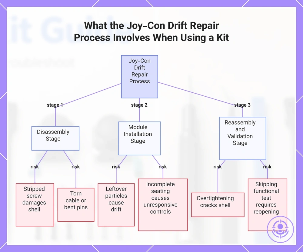 What the Joy-Con Drift Repair Process Involves When Using a Kit