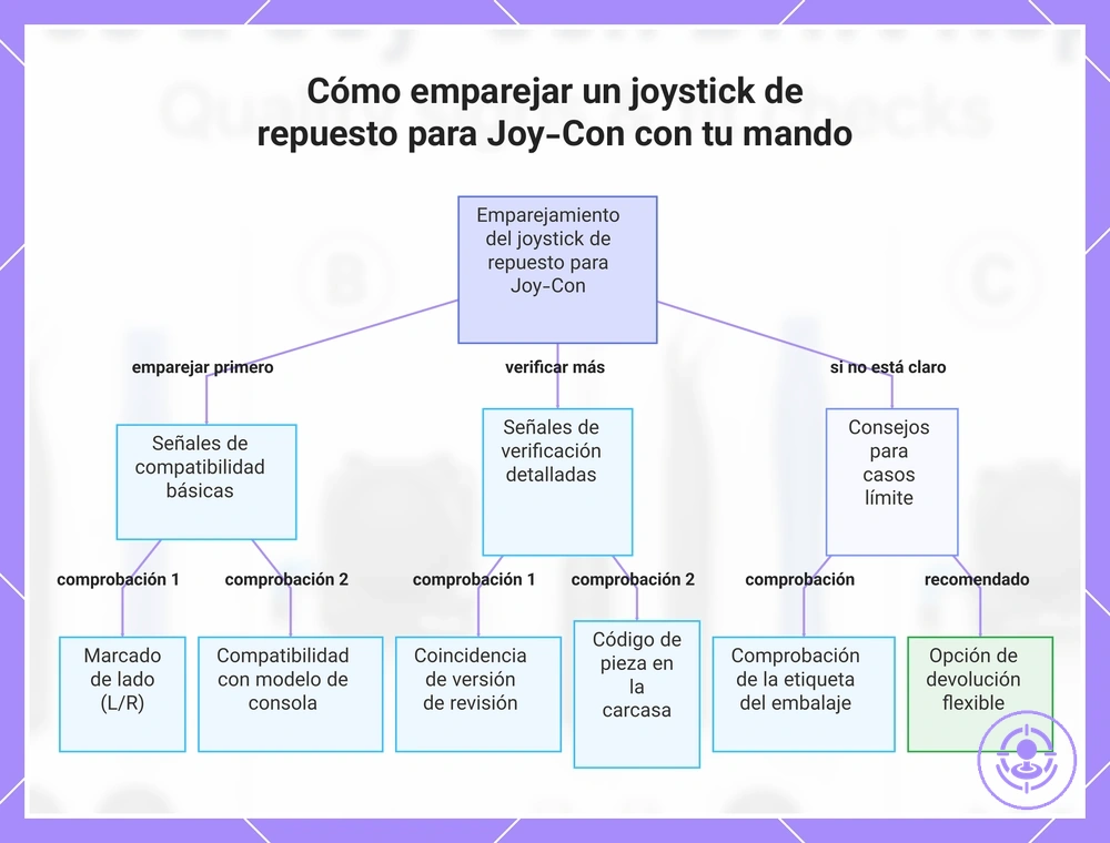 Cómo emparejar un joystick de repuesto para Joy-Con con tu mando