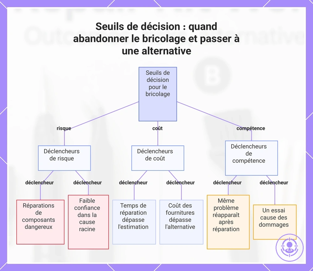 Seuils de décision : quand abandonner le bricolage et passer à une alternative