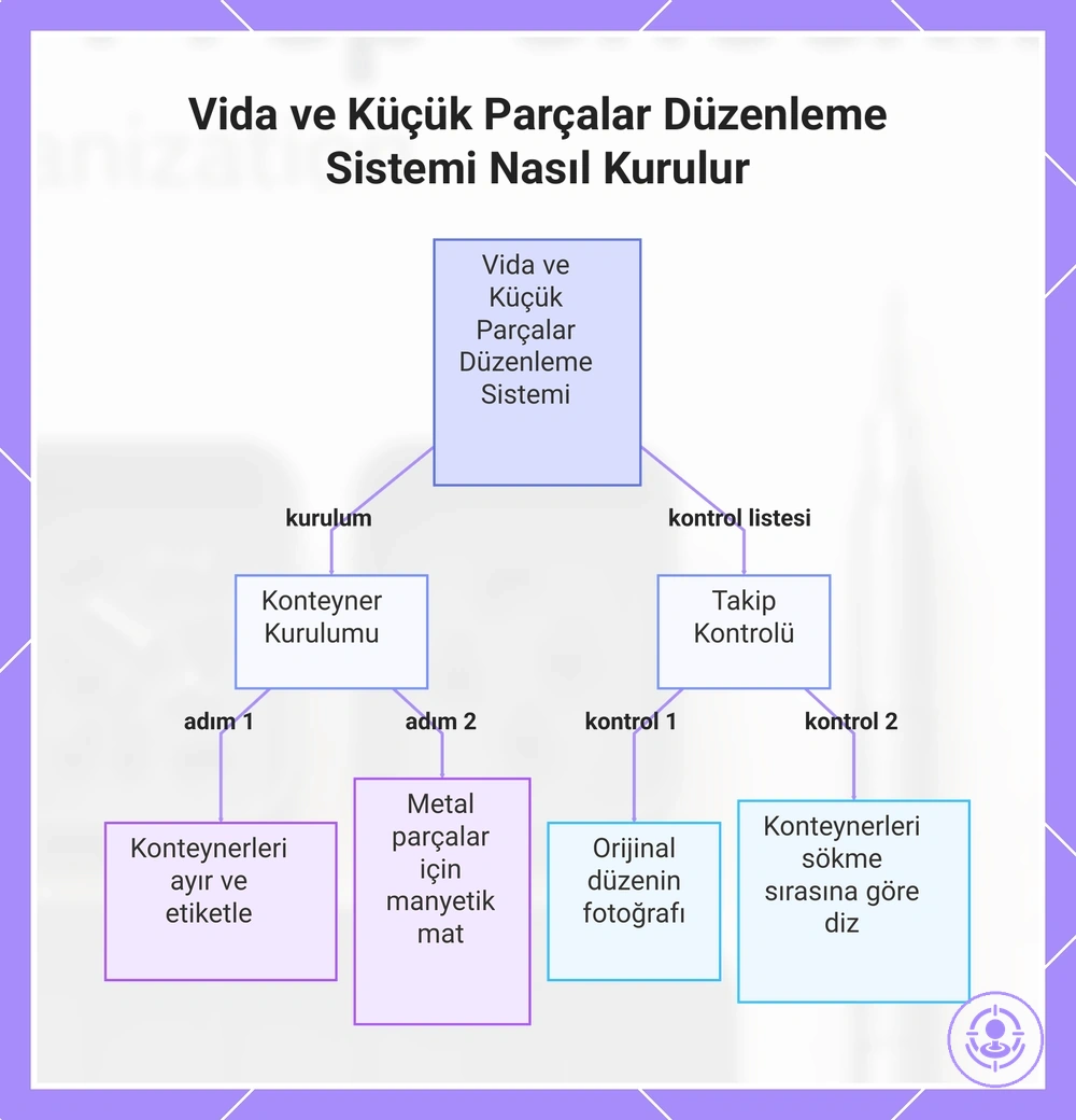 Vida ve Küçük Parçalar Düzenleme Sistemi Nasıl Kurulur